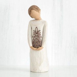 Willow tree figurine “gracious” pineapple decor